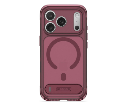 Etui do telefonów Decoded AntiMicrobial Hybrid Stand Backcover do iPhone 18 Pro Max Ma